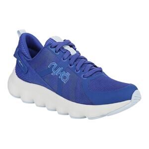 Ryka Women's Podflow Lace Up Walking Sneakers Bright Blue Size 8 1/2 W